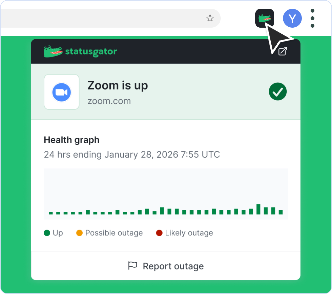Instant status check