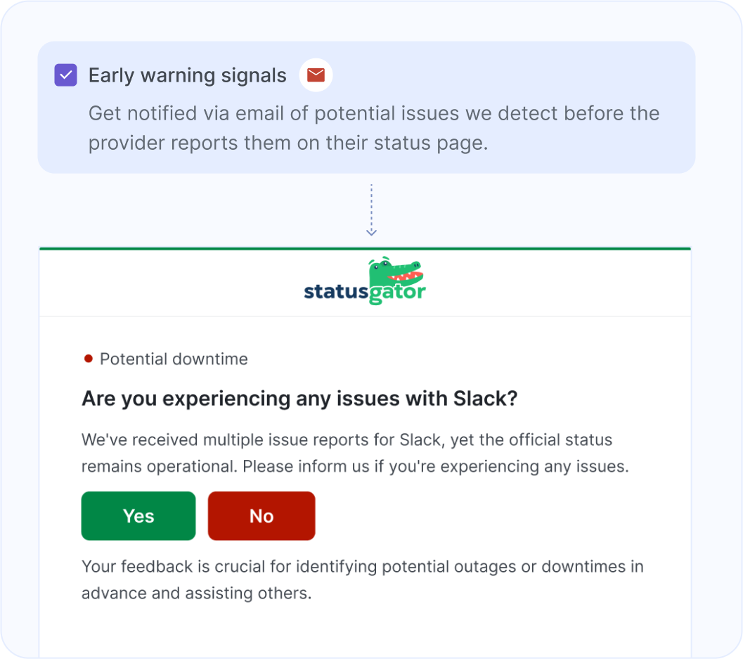 Early Warning Signals