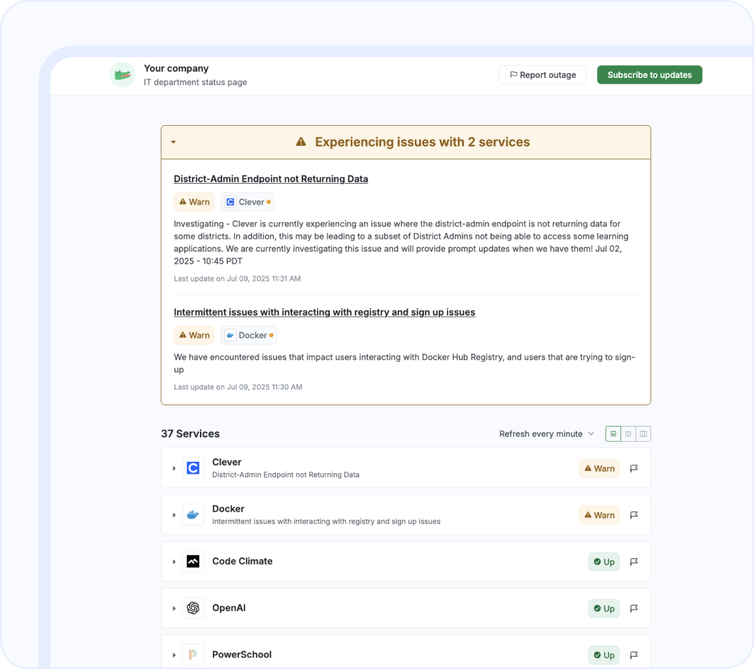 Reduce support ticket burden