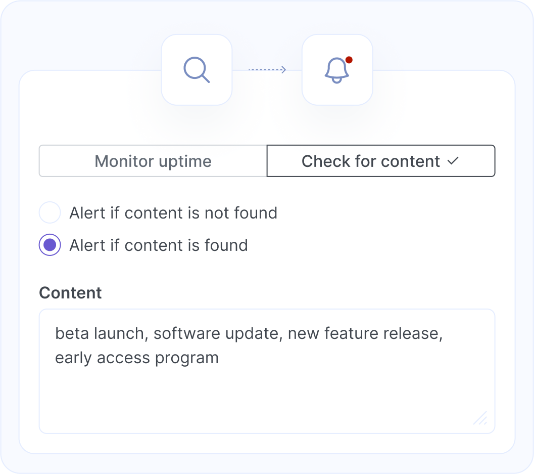 Content change detection