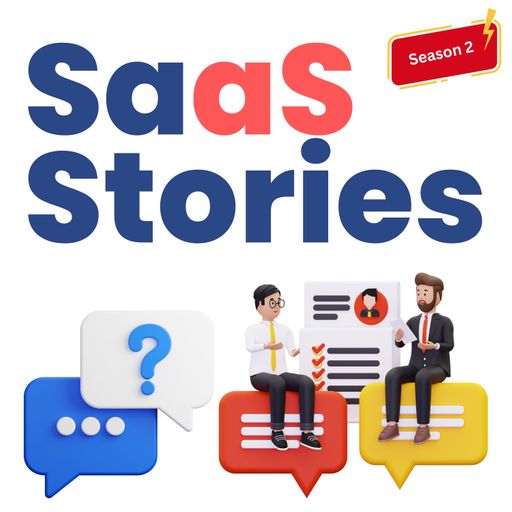 SaaS Stories podcast cover