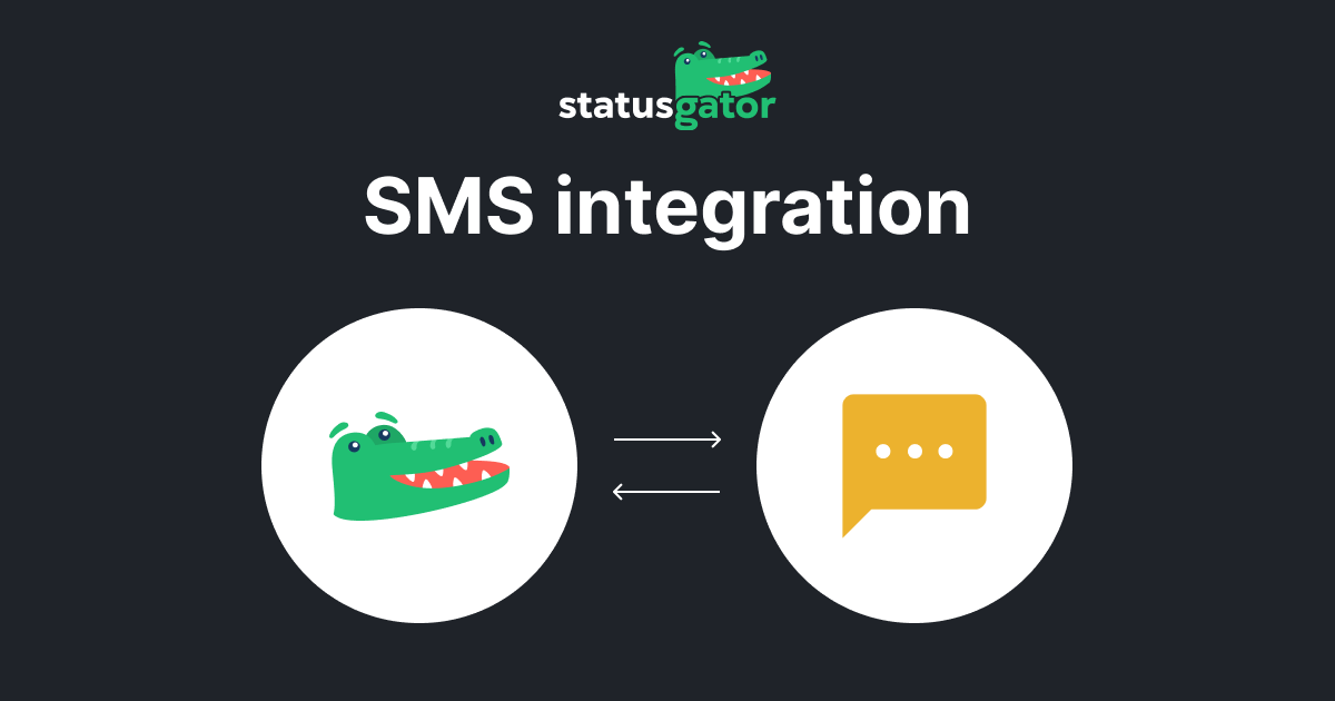 SMS Integration | StatusGator