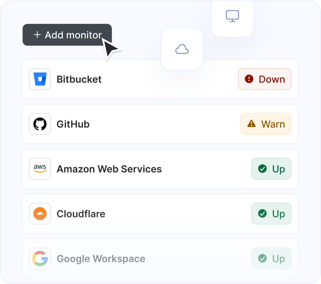 Critical view into customers' dependencies